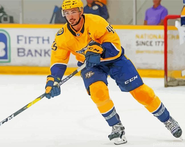 Alexandre Carrier Nashville Predators Painting By Numbers Kits