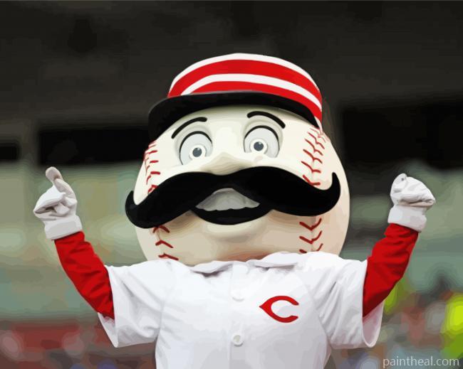 Cincinnati Reds Baseball Sport Painting By Numbers Kits
