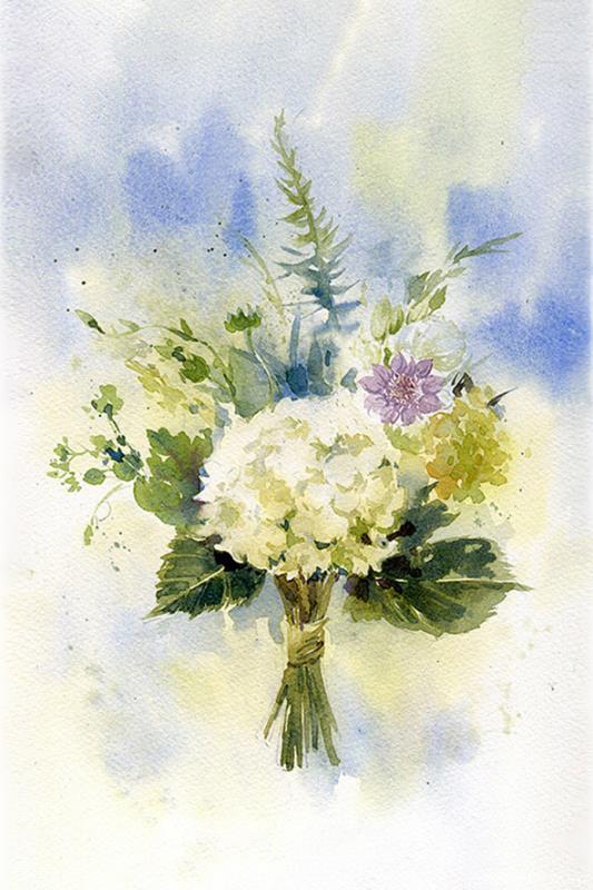 Spring Flowers Bouquet Painting By Numbers Kits