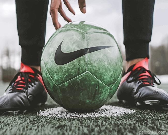 Football Nike Painting By Numbers Kits
