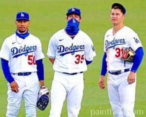 Cody Bellinger Los Angeles Painting By Numbers Kits