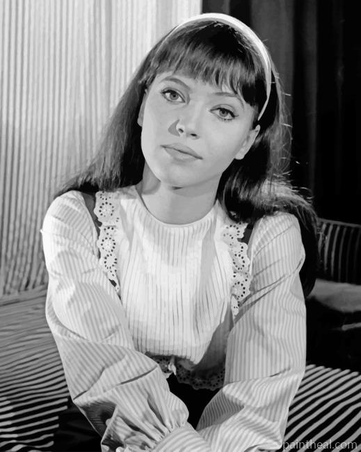 Anna Karina Black And White Painting By Numbers Kits