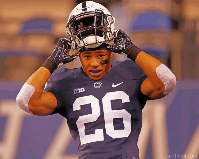 Penn State Nittany Lions Football Player Painting By Numbers Kits