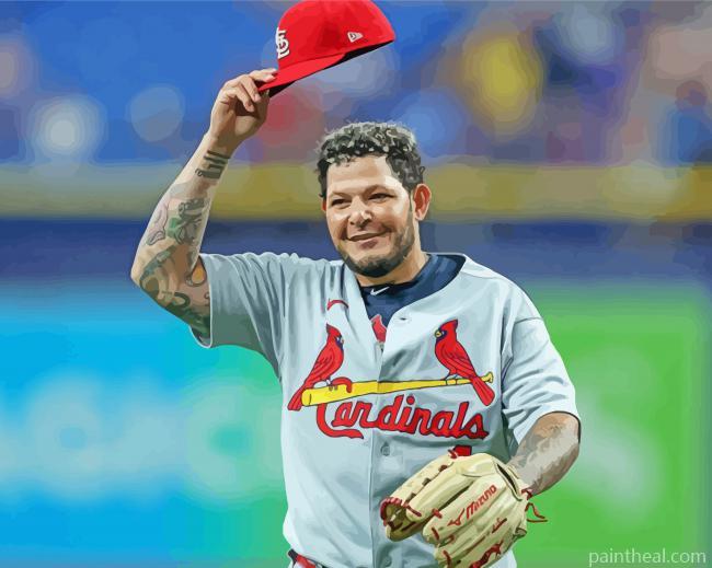 Yadier Molina Player Painting By Numbers Kits