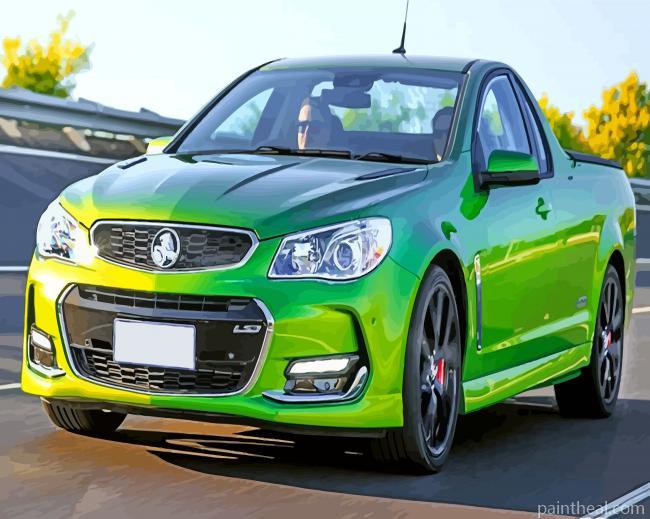 Green Holden Painting By Numbers Kits