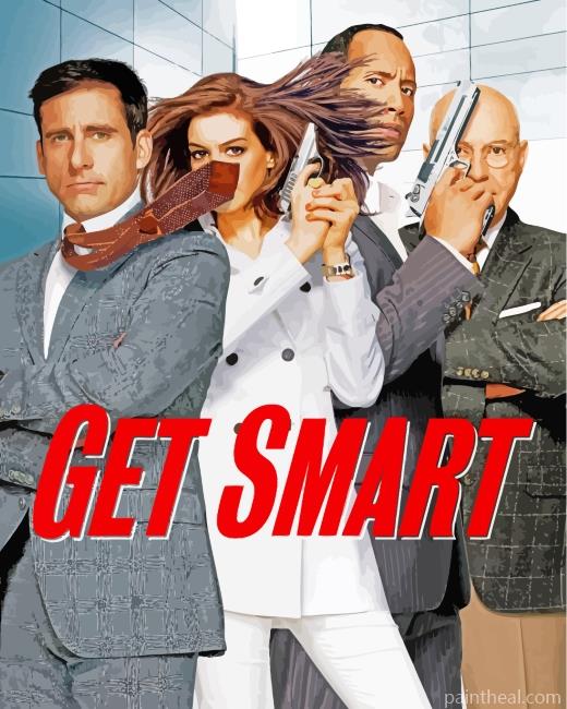 Get Smart Poster Painting By Numbers Kits