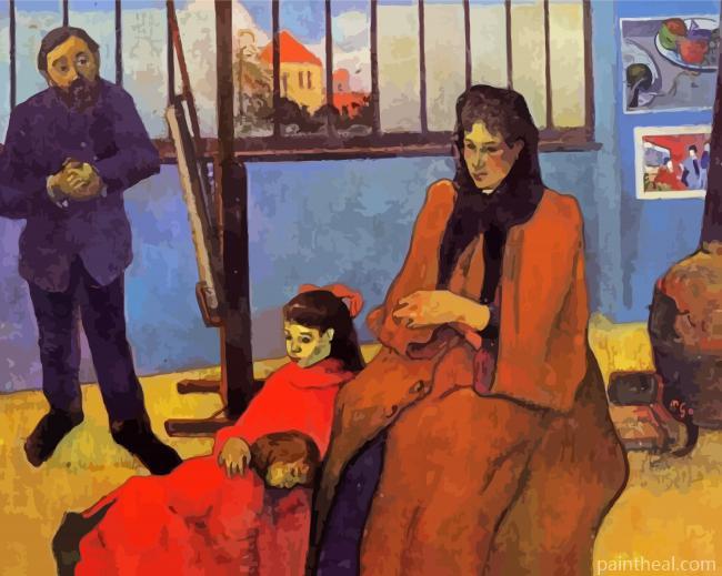 The Schuffenecker Family Gaugui Painting By Numbers Kits