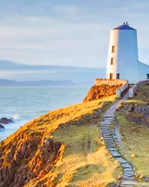 Ynys Llanddwyn Lighthouse NEW Painting By Numbers Kits