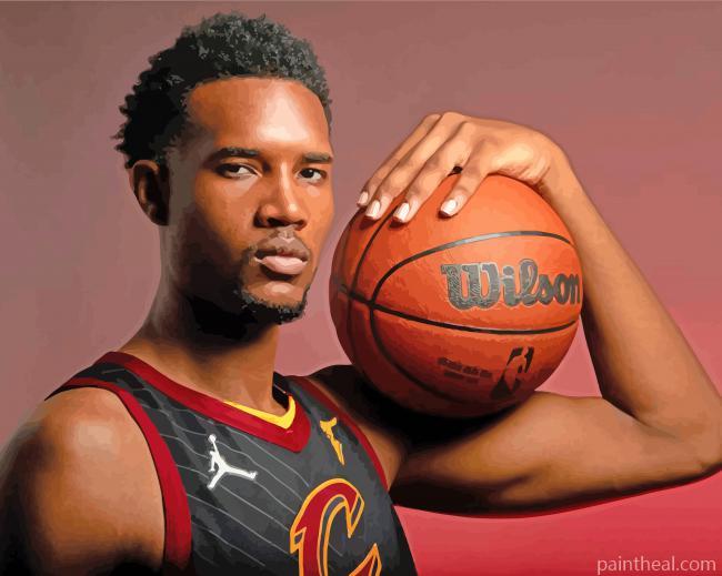 Evan Mobley Cavaliers Painting By Numbers Kits