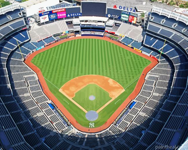 Yankee Stadium Painting By Numbers Kits