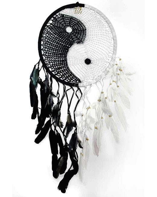 Black and White Dream Catcher Painting By Numbers Kits