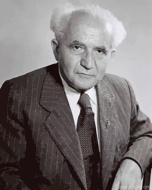 David Ben Gurion Painting By Numbers Kits