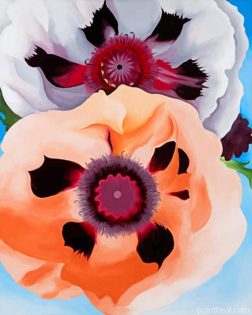 Aesthetic Georgia O Keeffe Artwork Painting By Numbers Kits