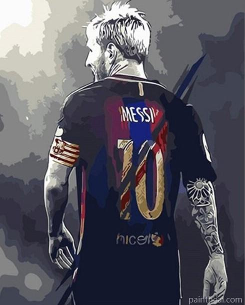 Lionel Andres Messi Painting By Numbers Kits
