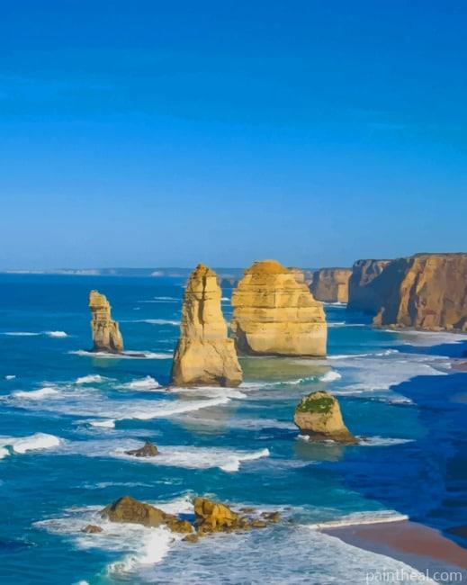 Port Campbell National Park Seascape NEW Painting By Numbers Kits