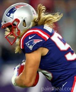 New England Player Patriots Painting By Numbers Kits