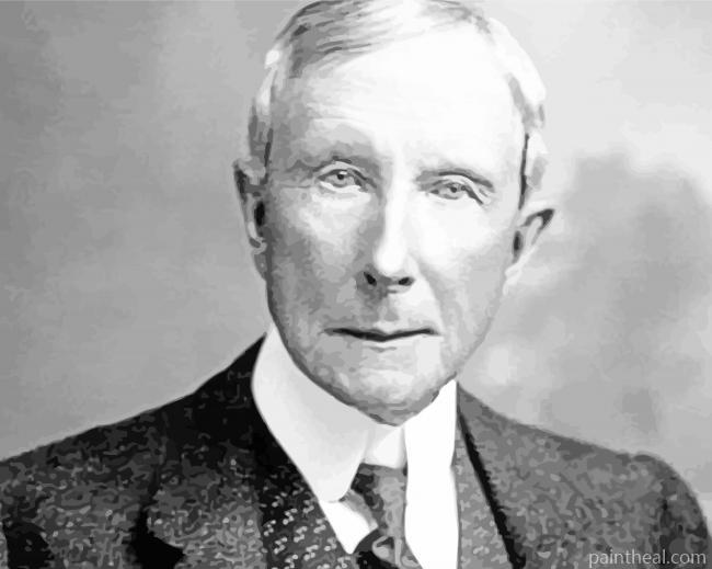 John Davison Rockefeller Painting By Numbers Kits