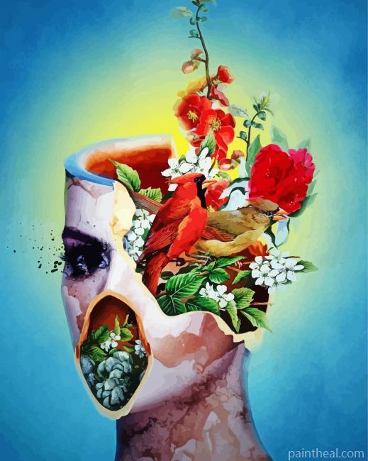 Broken By Riza Peker Painting By Numbers Kits