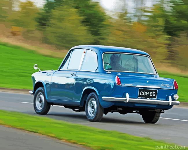 Blue Daihatsu Classic Painting By Numbers Kits