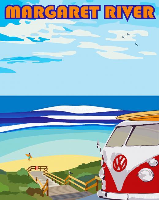 Margaret River Painting By Numbers Kits