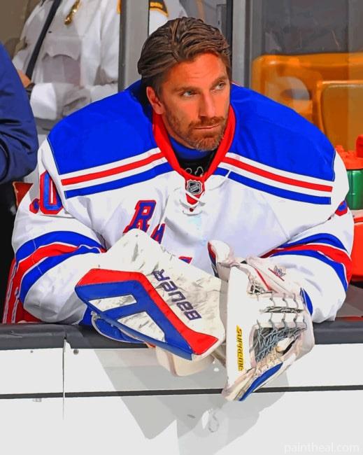 Henrik Lundqvist Player Painting By Numbers Kits