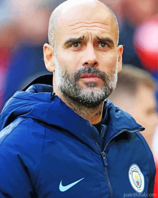 Pep Guardiola Painting By Numbers Kits