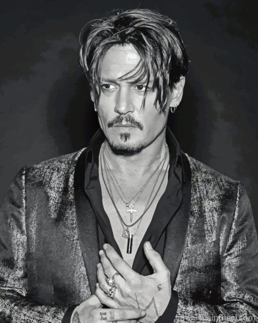 Johnny Deep Painting By Numbers Kits