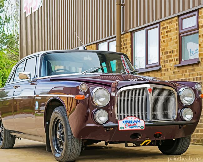 Classic Rover Car Painting By Numbers Kits