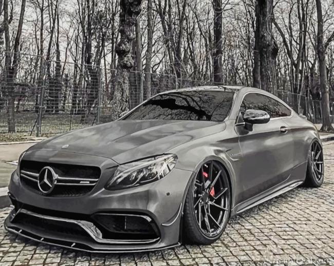 Mercedes C63 Painting By Numbers Kits