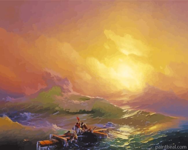 The Ninth Wave By Ivan Aivazovsky Painting By Numbers Kits