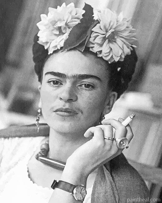 Frida Black And White NEW Painting By Numbers Kits