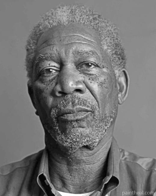 Morgan Freeman Painting By Numbers Kits