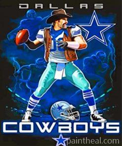 Dallas Cowboys Art Painting By Numbers Kits