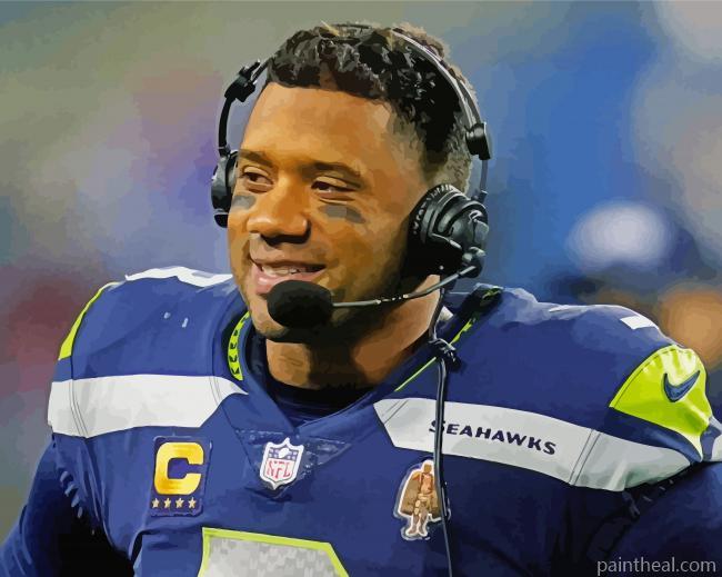 Russell Wilson Painting By Numbers Kits