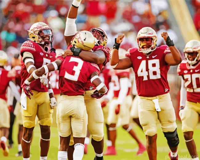 FSU Players Painting By Numbers Kits