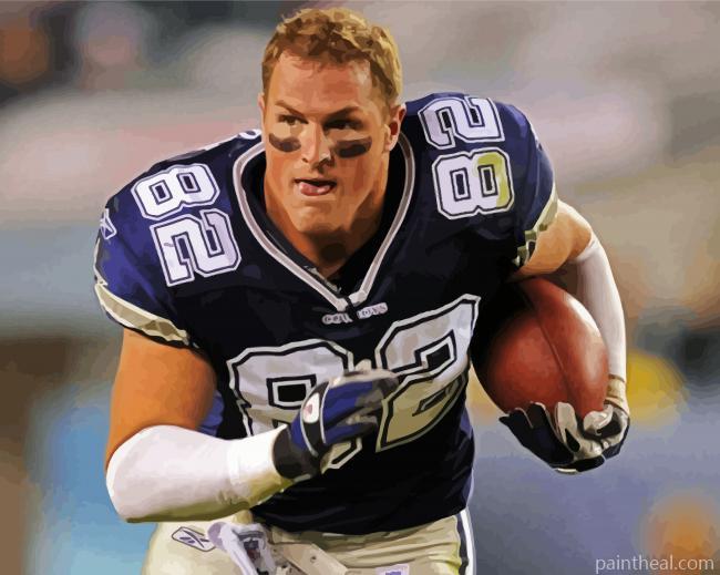 Footballer Jason Witten Painting By Numbers Kits