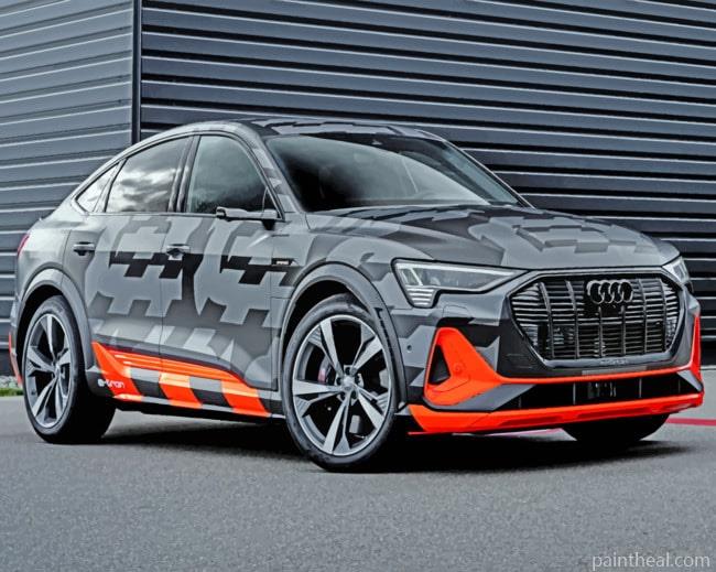 Audi E Tron 2020 Painting By Numbers Kits