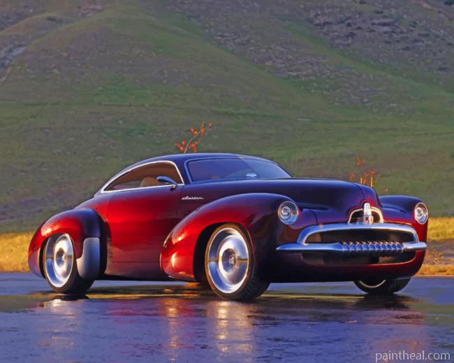 Vintage Muscle Car Painting By Numbers Kits