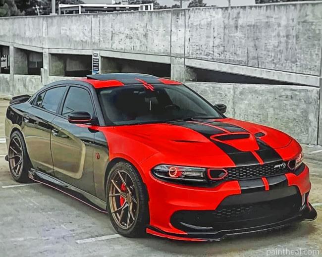 Charger Scat Painting By Numbers Kits