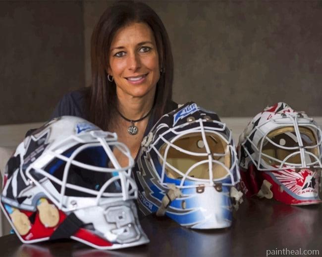 Manon Rheaume Player Painting By Numbers Kits