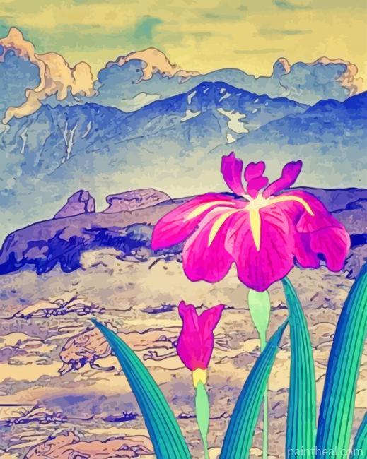 Evening Hues At Jiksa Painting By Numbers Kits