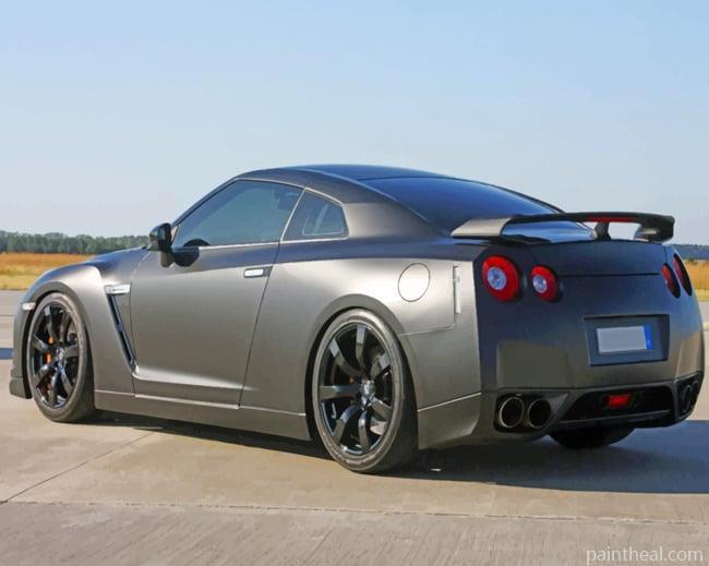 Nissan Gtr Painting By Numbers Kits