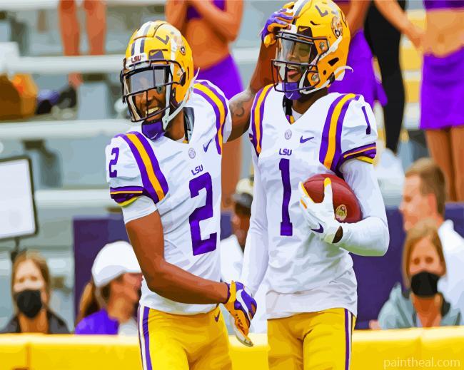 LSU Players Painting By Numbers Kits