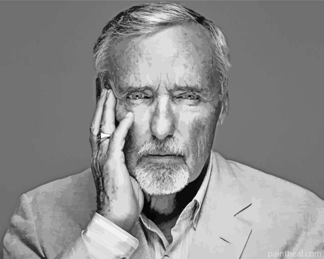 Black And White Dennis Hopper Painting By Numbers Kits