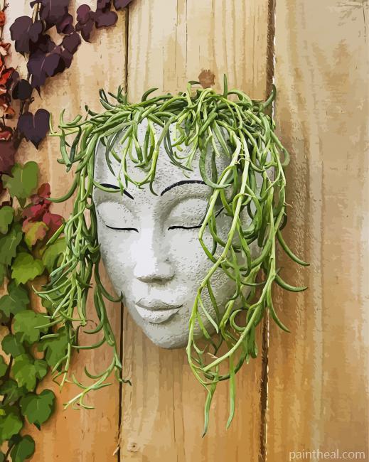 Aesthetic Pot Head Painting By Numbers Kits