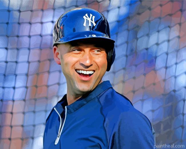 Aesthetic Derek Sanderson Jeter Painting By Numbers Kits