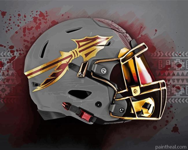 FSU Team Helmet Painting By Numbers Kits