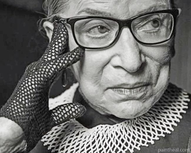 Ruth Bader Ginsburg Painting By Numbers Kits