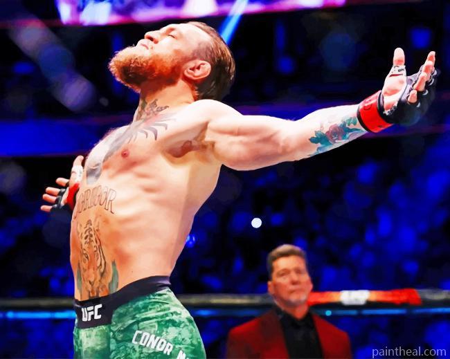 Conor Mcgregor The Champion Painting By Numbers Kits