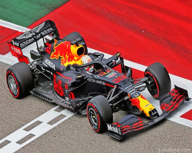 Racing Car F1 Painting By Numbers Kits